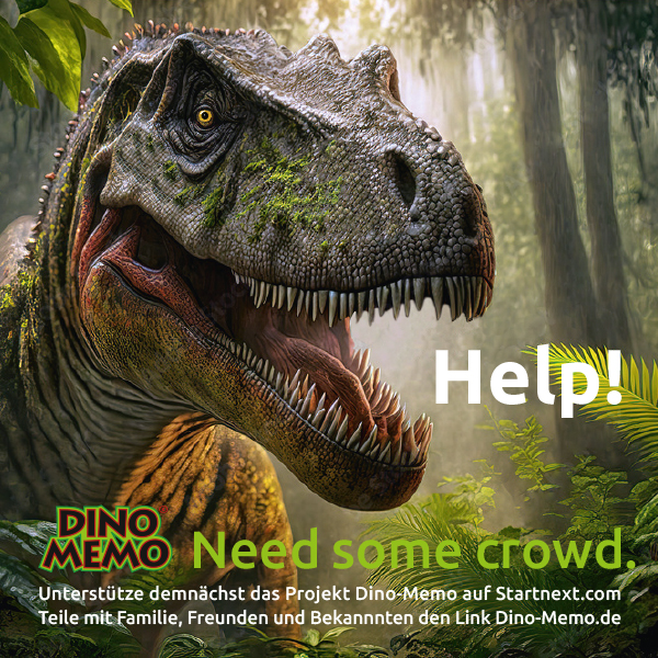 T-Rex ruft nach Help