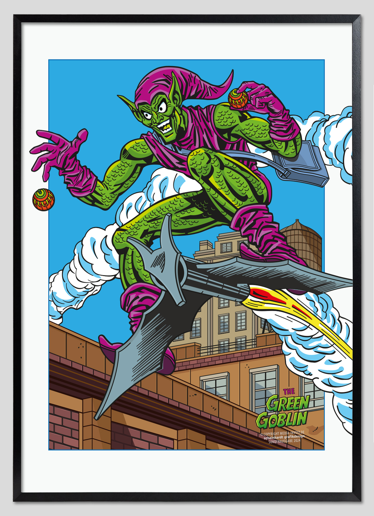 Green Goblin im Rahmen