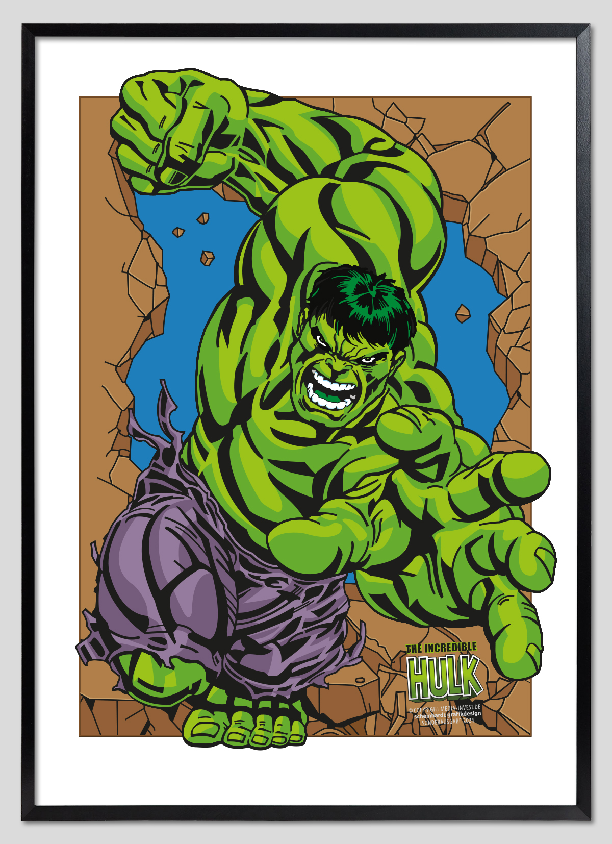 Hulk im Rahmen