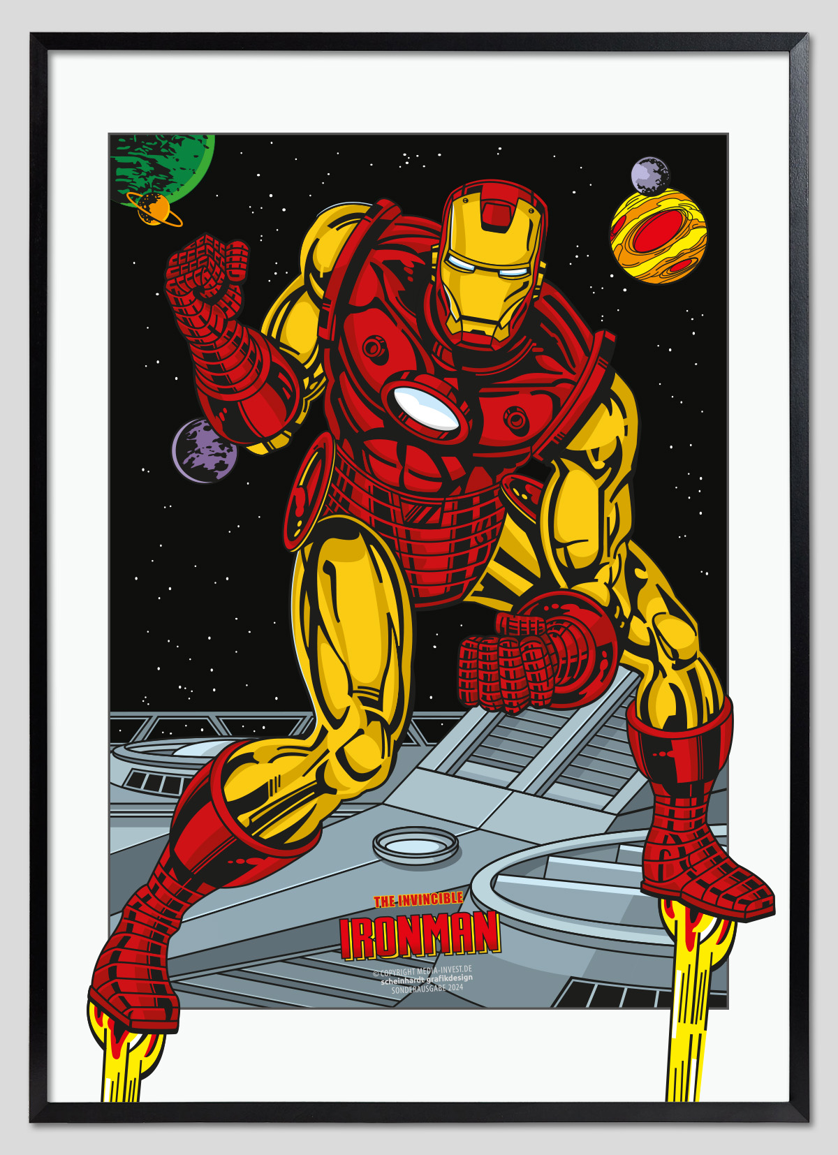Ironman im Rahmen