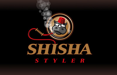Visitenkarte Vorderseite shisha styler