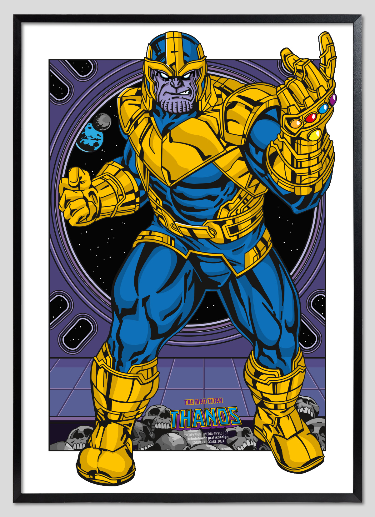 Thanos im Rahmen